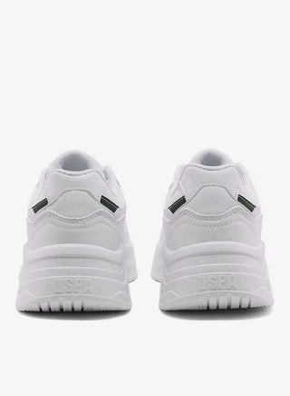 أحذية رياضية نسائية بيضاء من U.S. Polo Assn. MARTHA GLB 6FX - أحذية كاجوال ذات منصة سميكة لأسلوب يومي - view 4