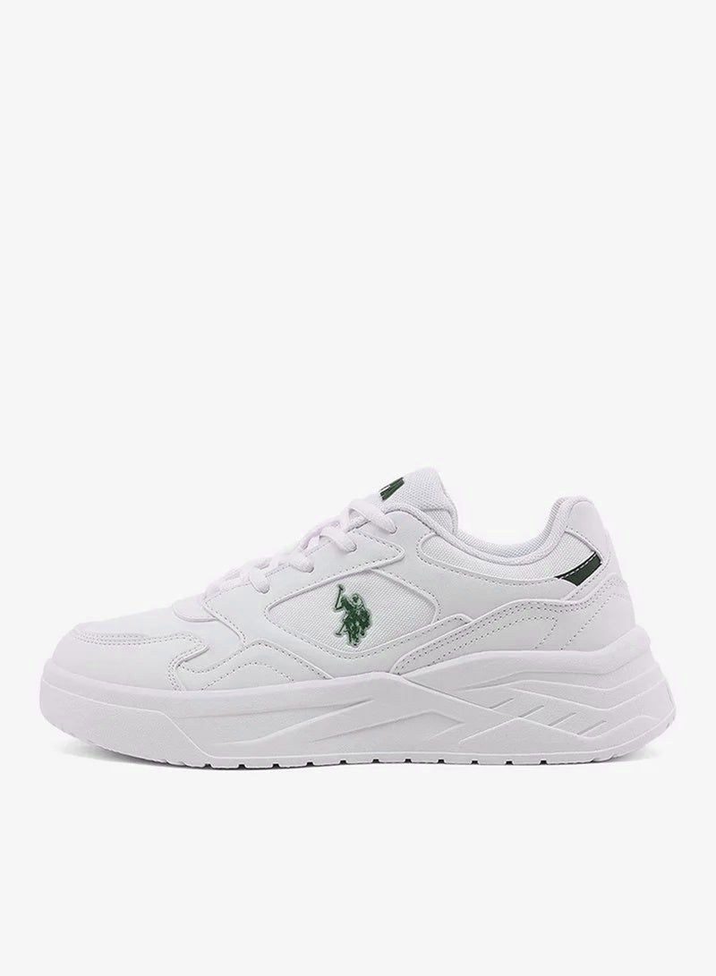U.S. Polo Assn. Women’s White MARTHA GLB 6FX Sneakers – Chunky Platform Casual Shoes for Everyday Style - Image 3