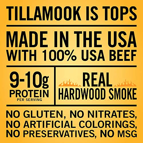 Tillamook Country Smoker Real Hardwood Smoked Beef Jerky, Spicy & Sweet, 10 Ounce - Image 3