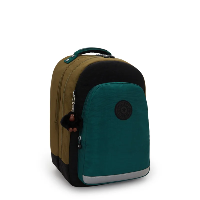 Kipling  Kipling  Class Room Black Khaki Bl Large Backpack with Laptop Compartment I4053-5FY  | Best Price UAE