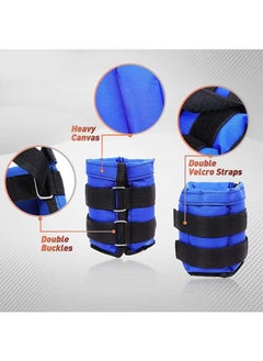 Fitness World A two-piece sand weight bag for the arms and feet, weighing 6 kilograms, each piece weighing 3 kilograms  - Image 4