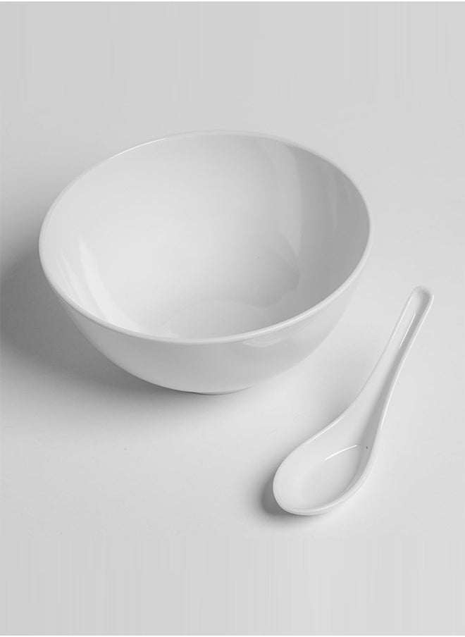 Trust 15-Piece Melamine Soup Set White 10 inches  - Image 2