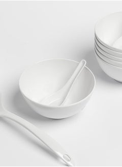 15-Piece Melamine Soup Set White 10 inches - pzsku/ZEA3613C5AFFFDFE55920Z/45/_/1708346178/a05d4da5-9ceb-41af-a4a0-cca67ffd86e3