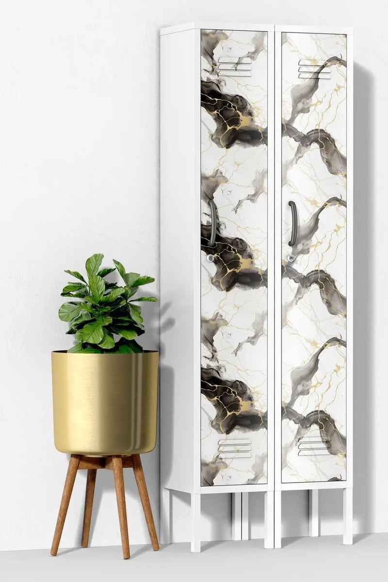 REXOTEX Vinyl Marble Countertop Contact Paper Waterproof Peel and Stick Wallpaper for Bathroom Look Vinyl Wall Paper, Solid (60 * 200 CM) (94) - Image 5