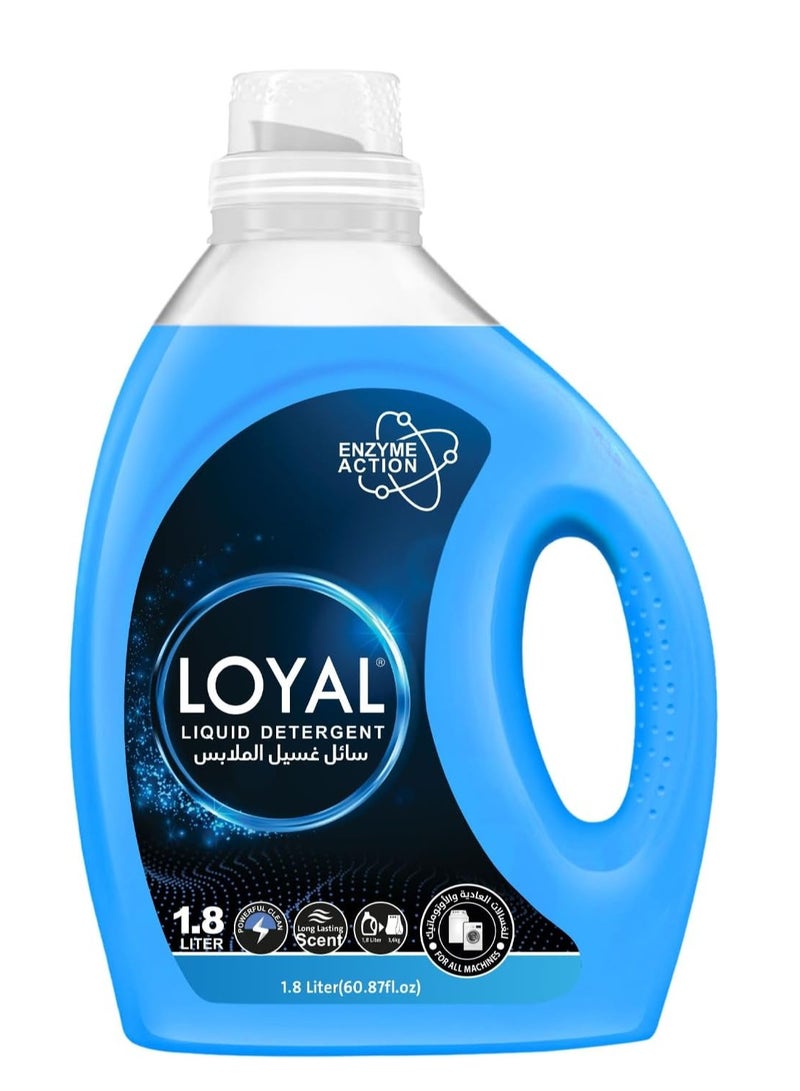 loyal Liquid Laundry Detergent For Regular And Automatic Washing Machine 1.8 Ltr - Image 1