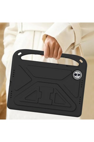 Heavy Duty Kids Case Compatible with Honor Pad 10 12.1 inch 2025, Light Weight Shock Proof Handle Stand Kids Friendly Protective Cover Case (Black) - view 4