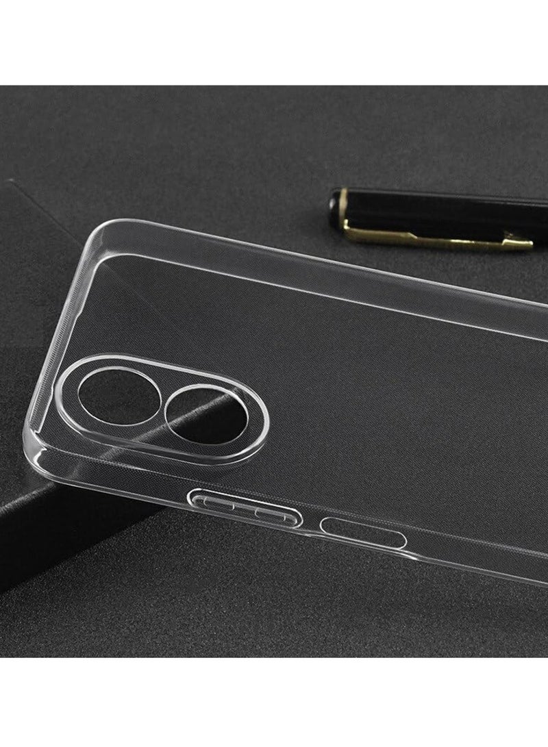 Techie غطاء خلفي شفاف مضاد للصدمات من TPU ناعم الزوايا فائق النحافة لهاتف أوبو A38 - Image 4