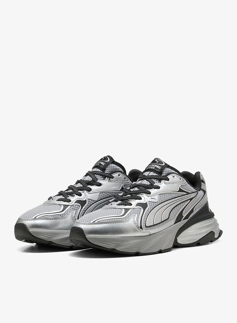 Puma Gray Echo-PUMA Silver Fade Nitro Ls Y2K  | Best Price UAE