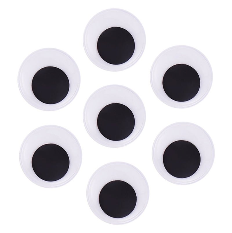 DECORA 40mm 157 Inch Wiggle Googly Eyes with SelfAdhesive Peel and Stick Pack of 120 Pieces