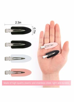 Excefore No Bend Hair Clips, 20 Pcs Pin Curl Clips, No Crease Hair Clip for Hairstyle Bangs Waves Makeup Application  - Image 2