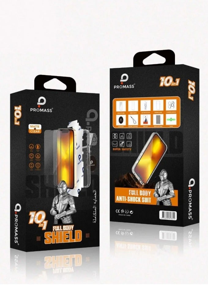 PROMASS The original integrated protection package for the Galaxy S23, resistant to breakage and scratches, from Promas - Image 1