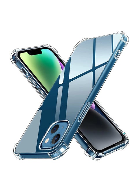 Case Clear Case for iPhone 13/14 Anti Scratch Shock Absorption 2022 iPhone 6.1 inch Case Reinforced Corner Protection Bumper Crystal Clear