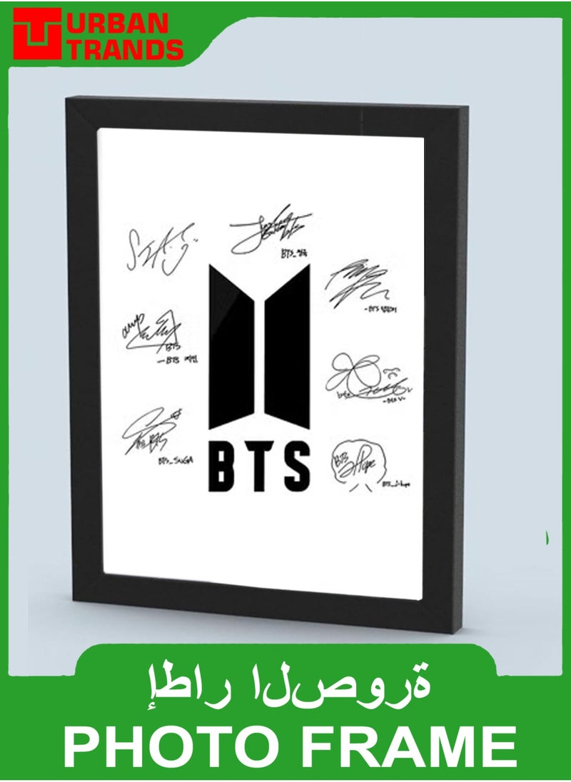 URBANTRANDS - BTS Design Poster  With Frame - Image 1