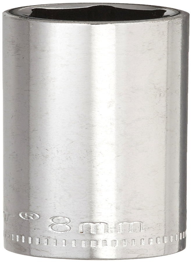 كريسنت مقبس متري عميق ذو 6 نقاط، مقاس 8 مم، بقطر 1/4 بوصة، من الهلال - CDDS15N