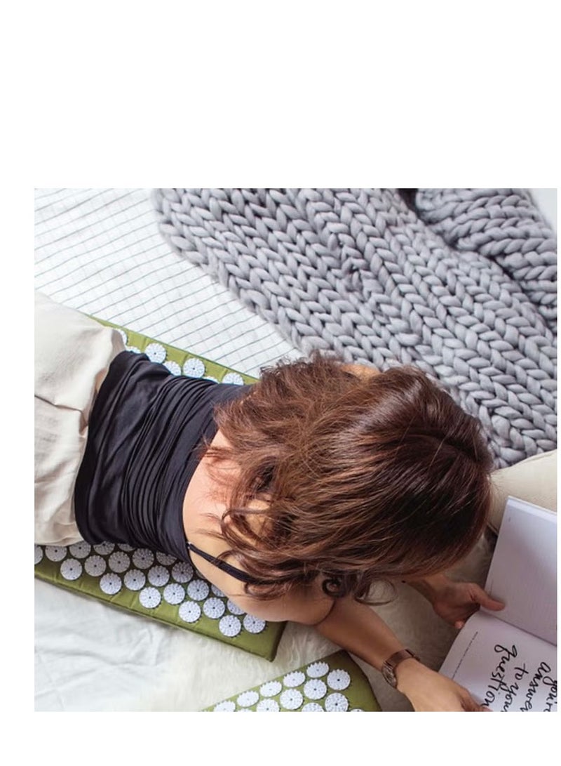 Bed of Nails Acupressure Mat - Green - Image 3