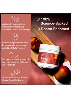 Health & Household The Amino Co - Purity - Liver Support Supplement With Essential Amino Acids For Liver Detox Cleanse - Boost Liver Health For Optimal Liver Support- Peach Mango, 30 Servings  - Image 4