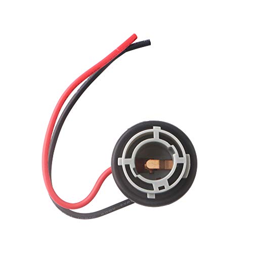 GLL Standard 1156 LED Bulbs Socket Holder Auto Car Plastic Waterproof Turn Signal Tail Stop Rear Brake Light Base Harness Plugs Connectors Pre-wired Wiring Sockets - Image 3