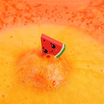 Zimpli Kids Large Fruity Surprise Bath Bomb The Bath Bomb Contains 1 of 6 Surprise Fruit Toys to Collect Bath Bombs Gift for Children with Surprise Inside Collectable Gifts for Girls Boys - Image 2