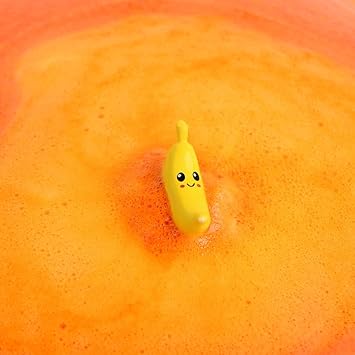 Zimpli Kids Large Fruity Surprise Bath Bomb The Bath Bomb Contains 1 of 6 Surprise Fruit Toys to Collect Bath Bombs Gift for Children with Surprise Inside Collectable Gifts for Girls Boys - Image 3