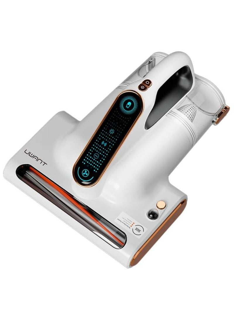 يووانت مكنسة كهربائية محمولة باليد ذات كوب مزدوج من عث الغبار - Image 1