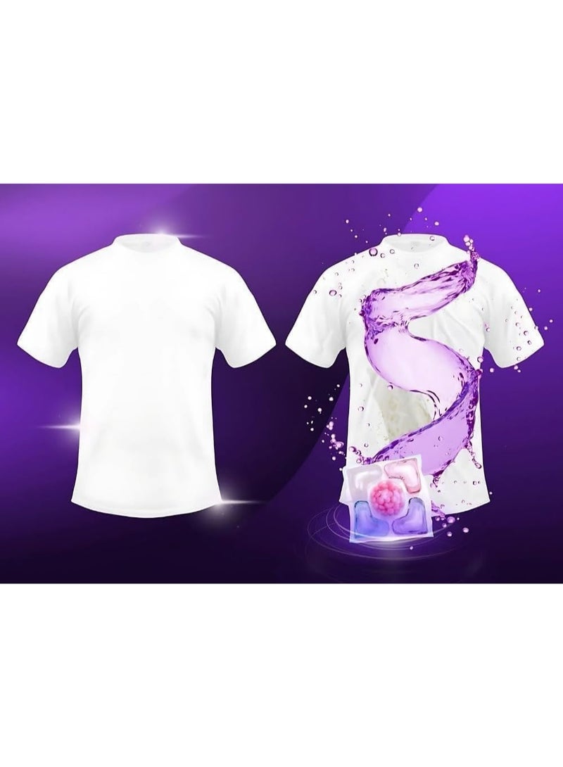 30 laundry capsules with a fast-dissolving, concentrated formula, providing deep cleaning and exceptional softness while effectively protecting colors and fibers for a complete washing experience every time. - Image 2