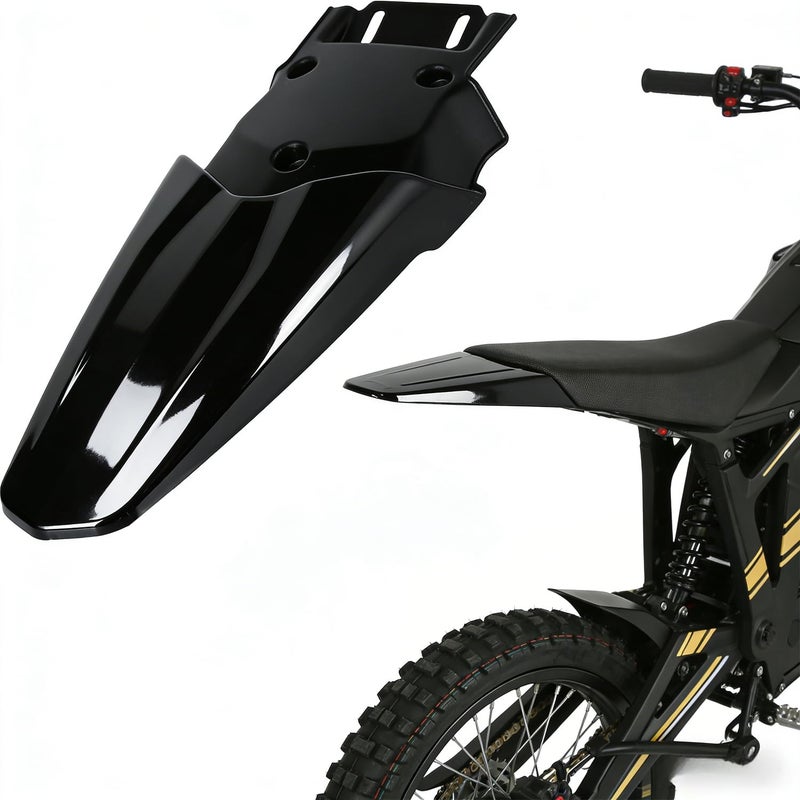 CHANGCHENG Rear Fender for Talaria - Protector Plastic Motorcycle Fender Mudguard for Talaria Sting MX3 MX4 MX5 Freego X2/X2 Pro Electric Dirt Bike Black - Image 1