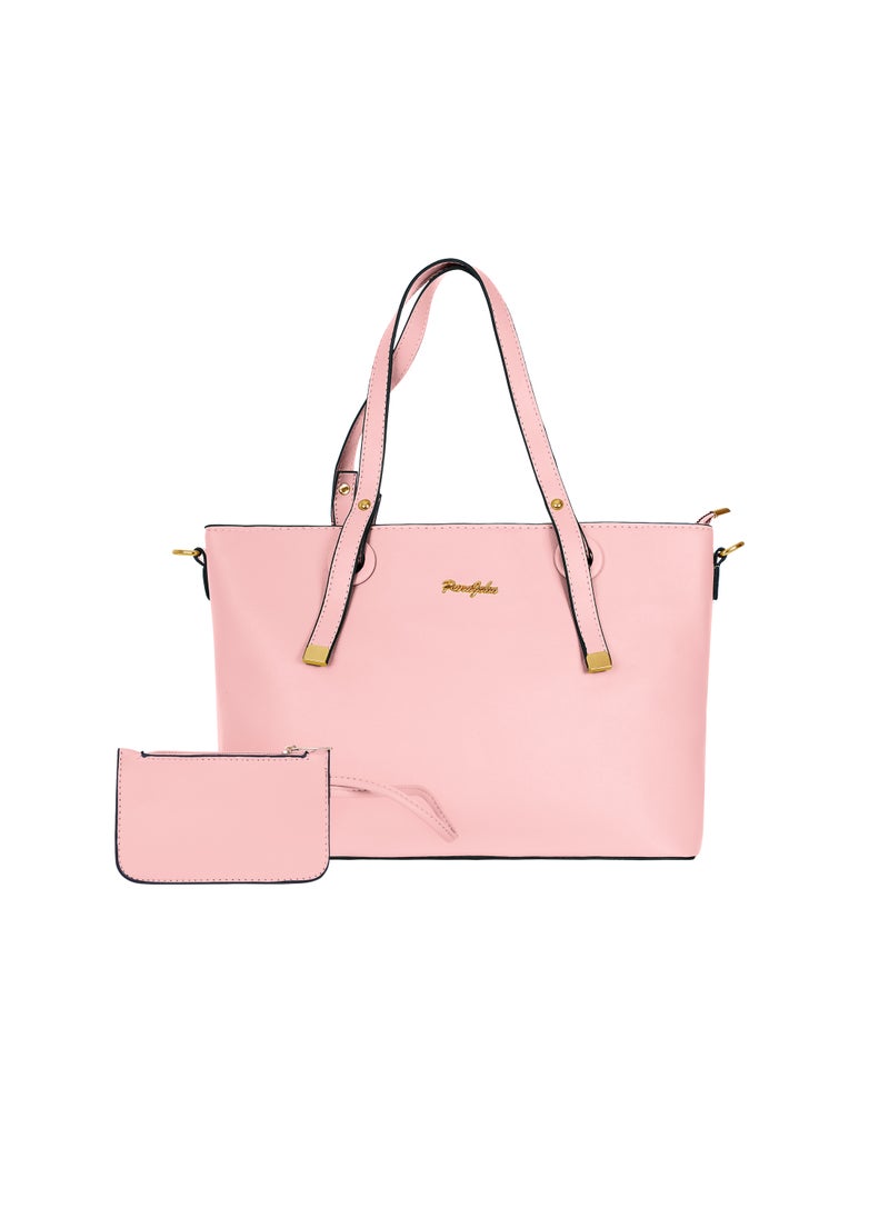 PARAJOHN Bella Tote Solid Fashionable Ladies Top-handle Bags Handbags for women Shoulder Crossbody bag  - Image 1