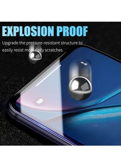 تيمبرد غلاس واقي شاشة بحواف سوداء من الزجاج المقوى متوافق مع هاتف Samsung Galaxy S20 Plus  - Image 5