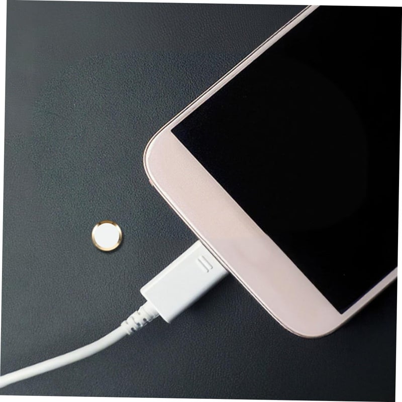 Ultra Thin Home Button Stickers 10pcs Fingerprint Cover Decals Easy DIY Installation Compatible Touch ID - Image 5