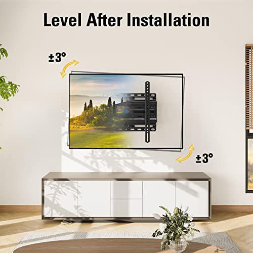 Mounting Dream TV Wall Mount for 32-65 Inch Television,Mount with Swivel and Tilt, Full Motion Bracket with Articulating Dual Arms, Fits 16inch Studs, Max VESA 400X400 mm, 99lbs, MD2380 - Image 5