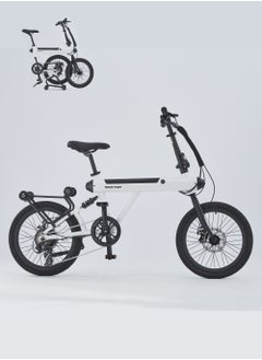 Rock Pow Electric Adult Folding Bike 250W Motor, 25KM/H,45KM of Range Folding Electric Bike, Beach, Snow, Mountain Electric Bikes  - Image 1