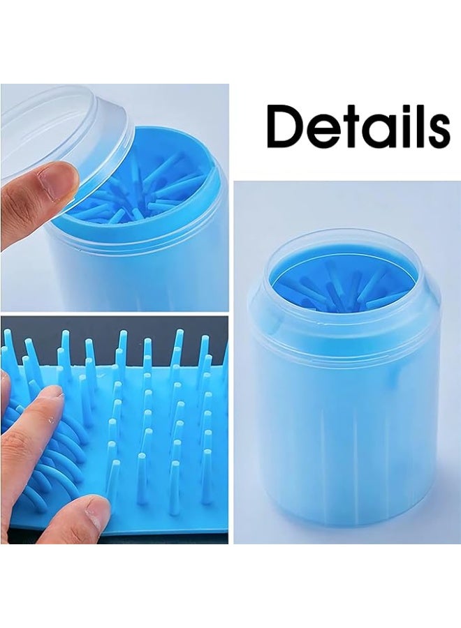 Cool Baby Dog Paw Cleaner,Portable Pet Foot Washer,Cleaning Dirty Pet Dog Cats Paws Feet,Dog Paw Washer Cup,Cat Dog Bath Grooming Brush,Portable Dog Cat Foot Cleaner Cup,Pet Foot Washer(medium) - Image 5