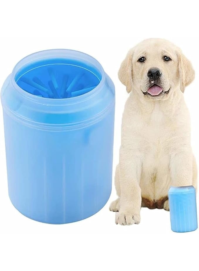 Cool Baby Dog Paw Cleaner,Portable Pet Foot Washer,Cleaning Dirty Pet Dog Cats Paws Feet,Dog Paw Washer Cup,Cat Dog Bath Grooming Brush,Portable Dog Cat Foot Cleaner Cup,Pet Foot Washer(medium) - Image 1