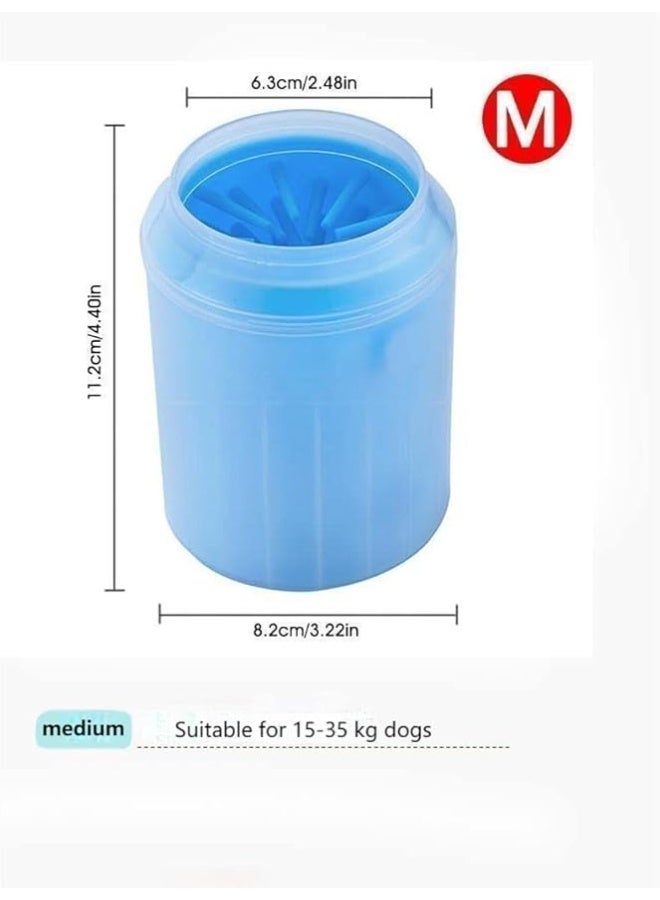Cool Baby Dog Paw Cleaner,Portable Pet Foot Washer,Cleaning Dirty Pet Dog Cats Paws Feet,Dog Paw Washer Cup,Cat Dog Bath Grooming Brush,Portable Dog Cat Foot Cleaner Cup,Pet Foot Washer(medium) - Image 2
