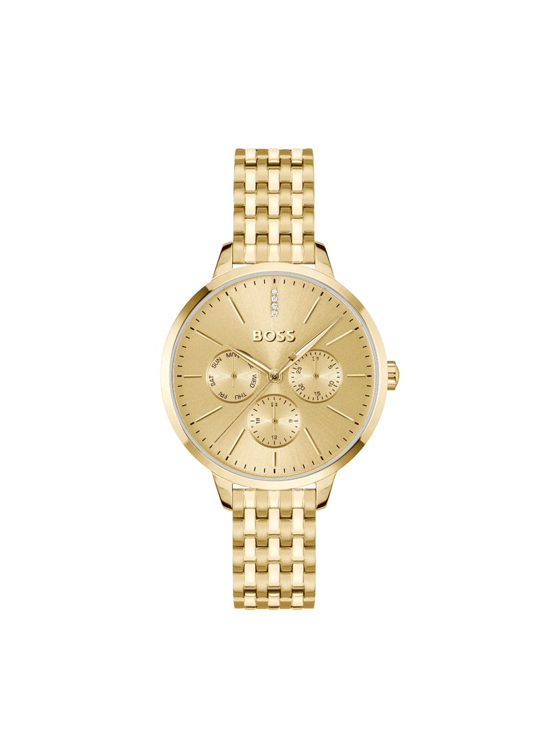 HUGO BOSS HUGO BOSS WATCH ROUND ANALOG WOMEN'S GOLD CASE WATCH - 1502782  - Image 3