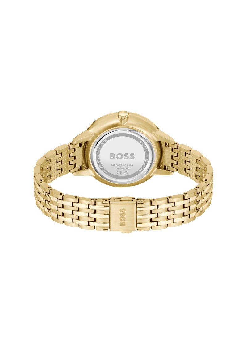 HUGO BOSS HUGO BOSS WATCH ROUND ANALOG WOMEN'S GOLD CASE WATCH - 1502782  - Image 2