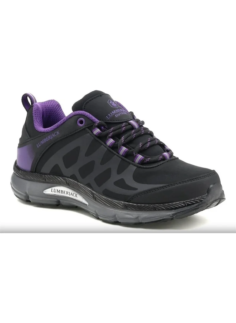 LUMBERJACK Ursa Wmn Nwp Women's Black-Purple Wp Sports Shoes