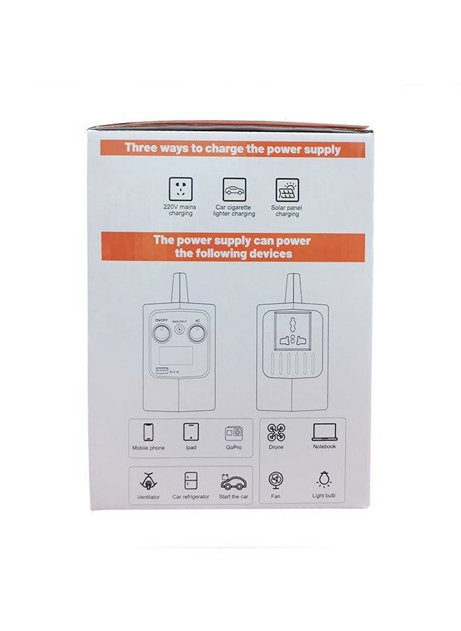 سبايدر - مولد محطة طاقة شمسية متعدد الوظائف عالي السعة وبنك الطاقة Jump Starter K-30 52000 mah - Image 1
