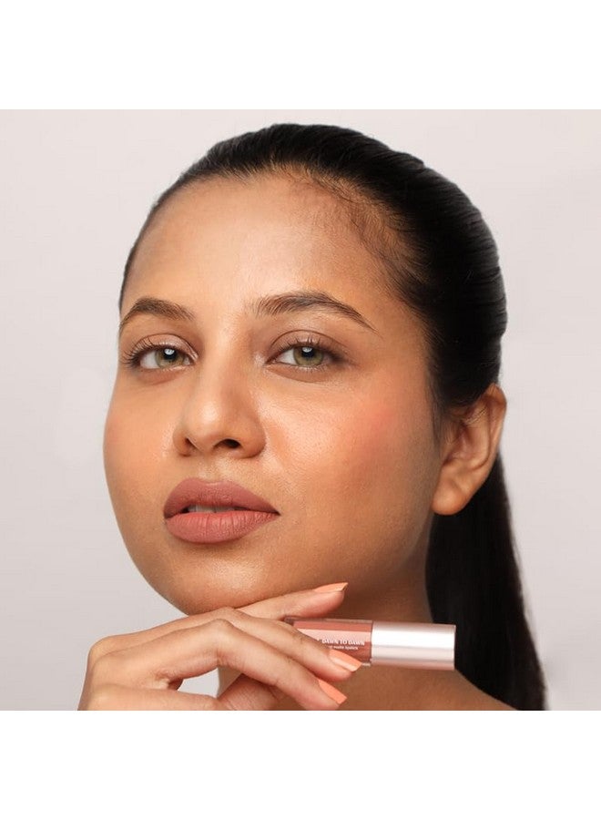 HOUSE OF MAKEUP Matte Liquid Lipstick Minis With Hyaluronic Acid & Vitamin E | Long Lasting, Smudgeproof | Non-Cakey, Non-Drying | 2 Ml | Ginger Snap - Image 4