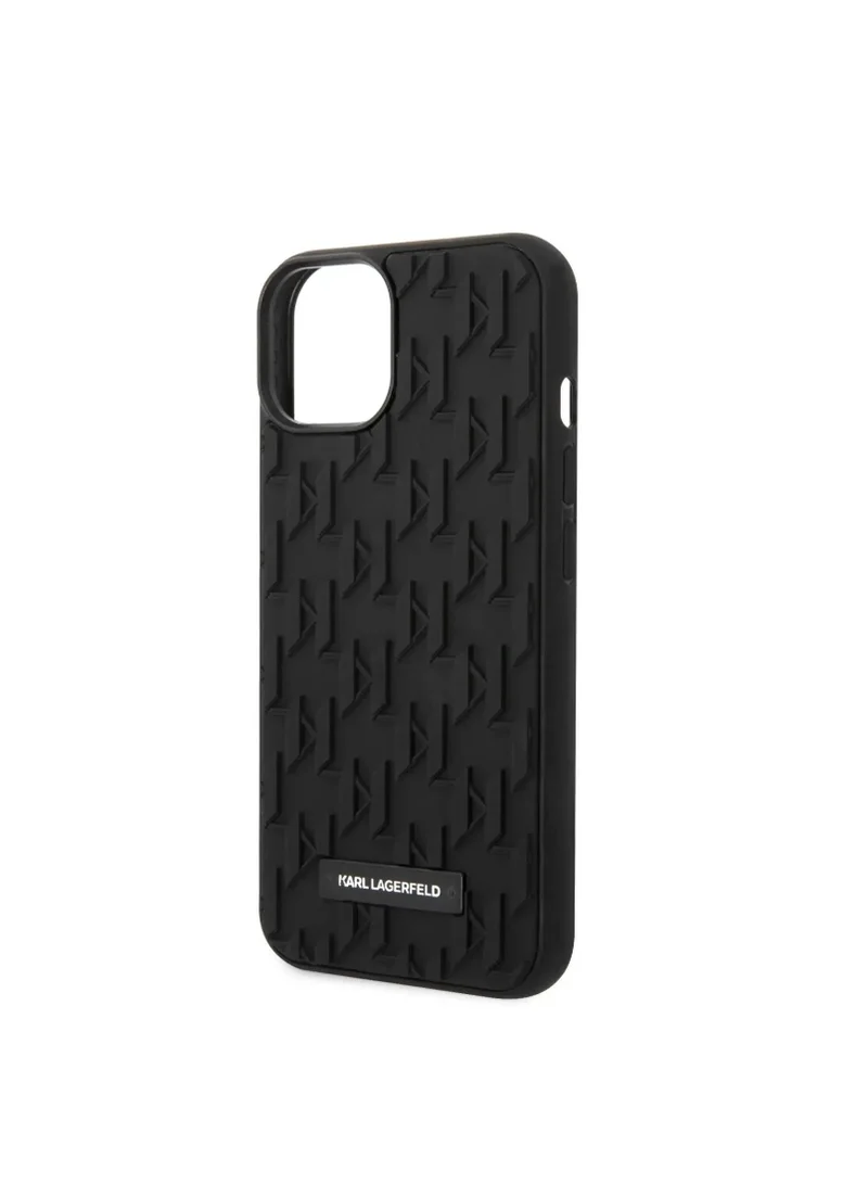 Karl Lagerfeld Karl Lagerfeld 3D Monogram Hard Case for iPhone 14 Plus (6.7") - Black