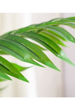 SINCHER SINCHER Artificial Areca Palm Tree- Faux Tropical Palm Plant Fake Tree,Black Plants Realistic Decorative Greenery,Modern Home Decor indoor and outdoor,Perfect Housewarming Gift(120cm-8leaves)  - Image 5