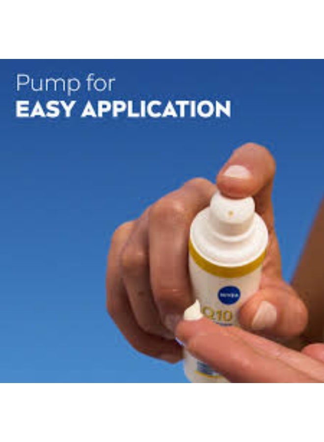 نيفيا سائل نيفيا كيو 10 المضاد للتجاعيد بعامل حماية من الشمس 50، 40 مل - Image 2