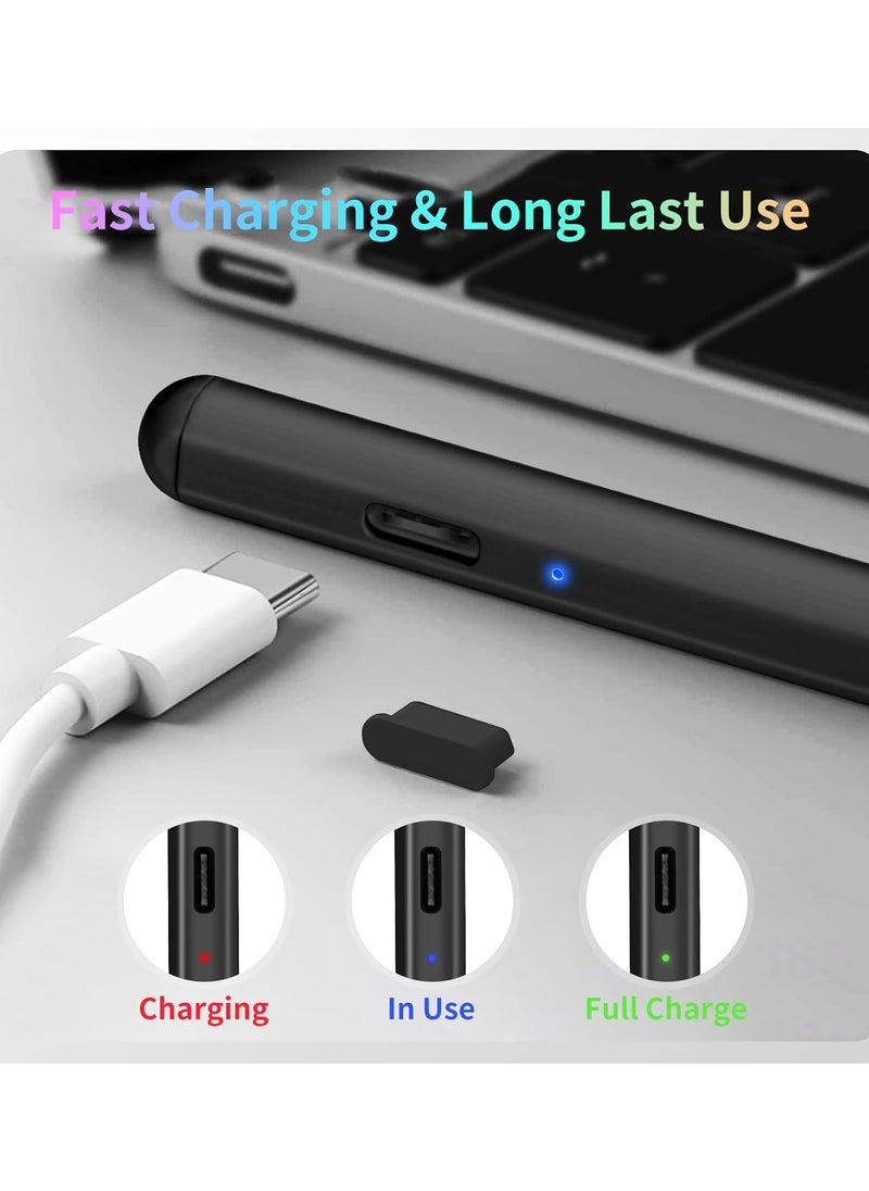 UCHUANG - Stylus Pen for iPad 9th 10th Gen with Palm Rejection, Active Pencil Compatible with Apple iPad 10th/9th/8th/7th/6th Gen, iPad Air 5th/4th/3rd Gen,iPad Pro 11 & 12.9 inch, iPad Mini 6th/5th Gen - Image 1