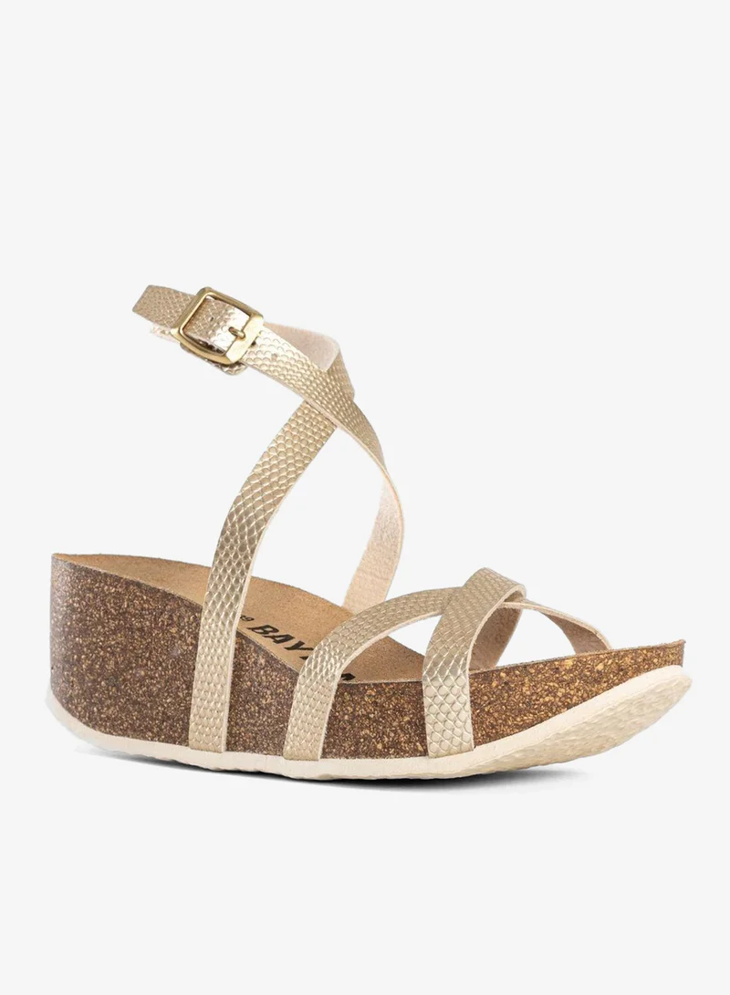 BAYTON Asteria Multi Strap Wedge Sandals