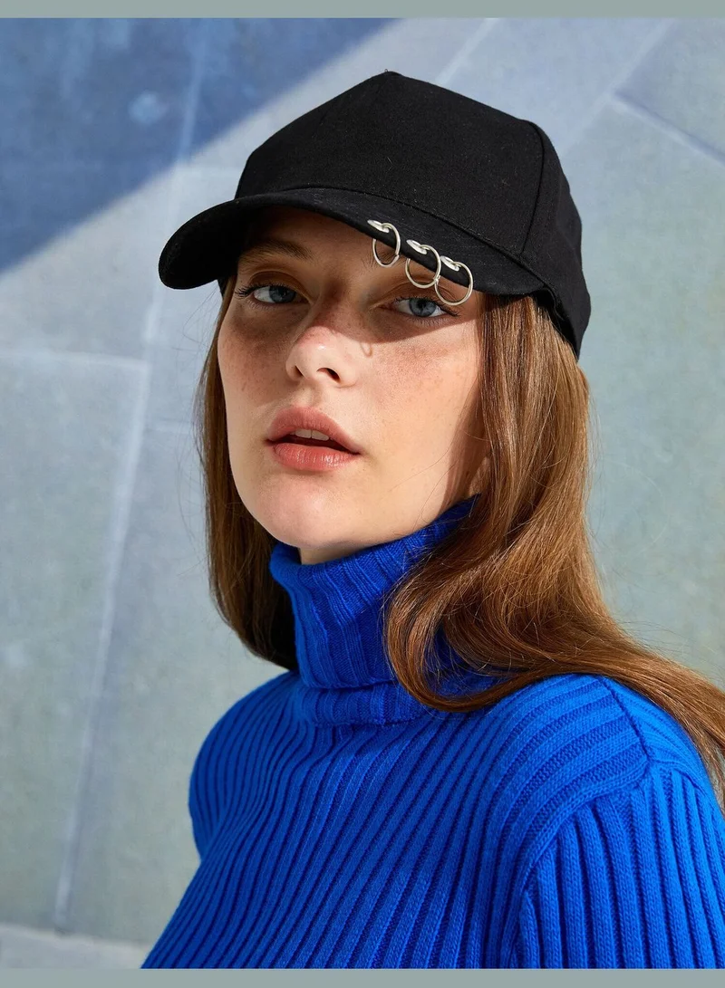 KOTON Metal Ring Detail Cap Hat