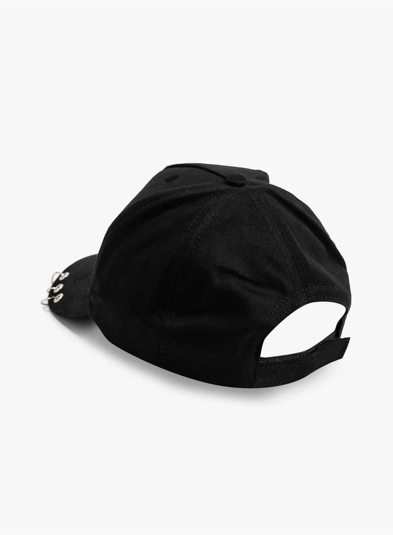 KOTON Metal Ring Detail Cap Hat