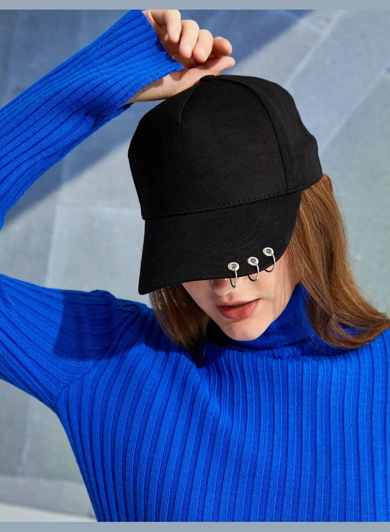KOTON Metal Ring Detail Cap Hat