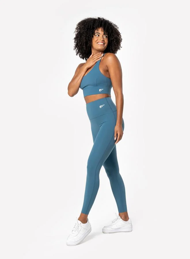 بالم فيت Palmfit Women Blue Evolve Seamless Active Leggings