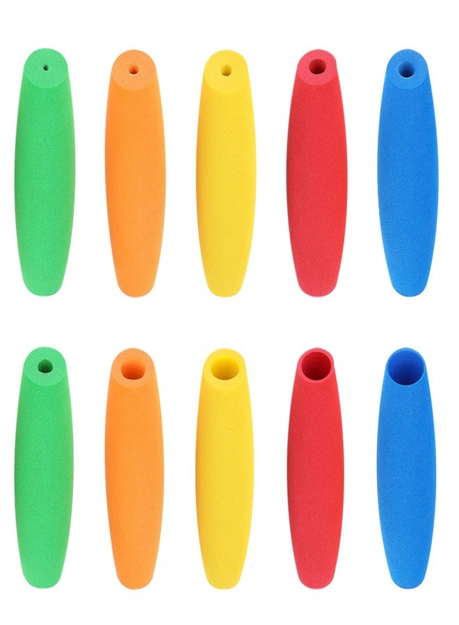 Hordolry Foam Grip Tubing Kit, 10 Pcs Adaptive Utensils Grips Aid for Utensils, Crochet Hooks Grip Handle for Disabled, Arthritic, Elderly - Image 1