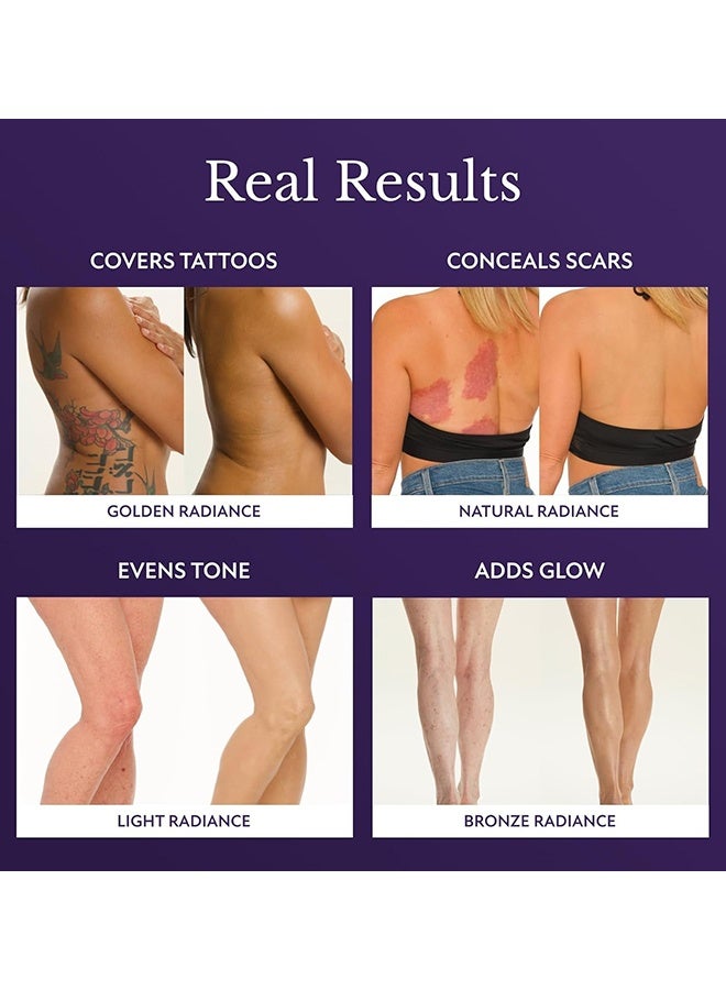 W Body Coverage Perfector, Waterproof Leg And Body Makeup, Tattoo Cover Up Makeup, Long-Lasting, Lightweight, 103ML (Fair Radiance) - Image 3